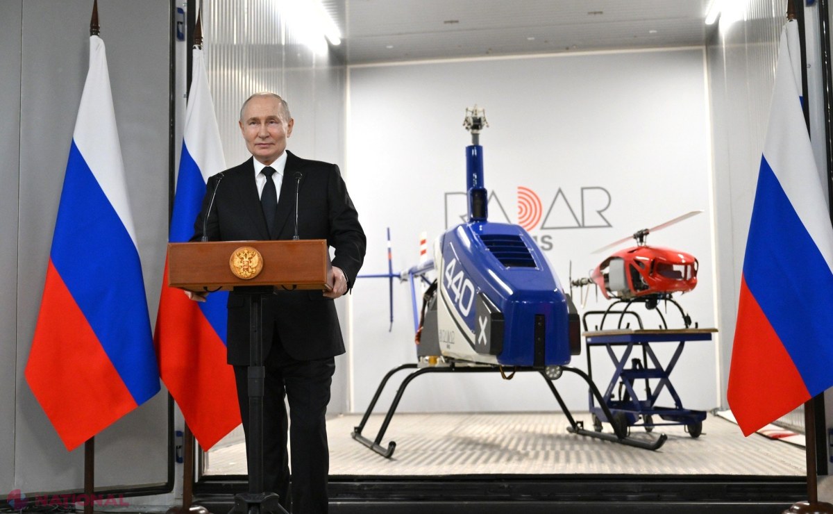 Putin salută dialogul Rusia-SUA și reafirmă deschiderea pentru includerea Ucrainei în negocierile de pace, în timpul unei vizite la o uzină de drone din Sankt Petersburg.