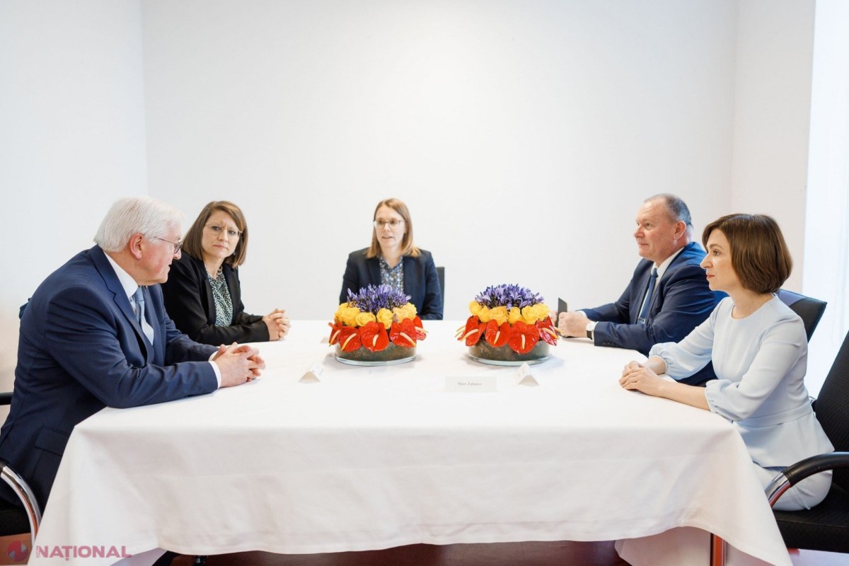 Întâlnire crucială între Maia Sandu și Frank-Walter Steinmeier: Sprijin german pentru drumul european al Republicii Moldova