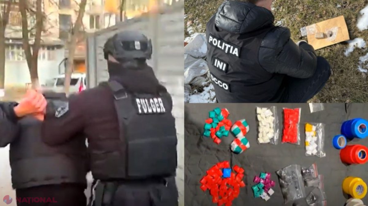 Rețea de droguri anihilată la Chișinău: Capturi importante și arestări în flagrant delict