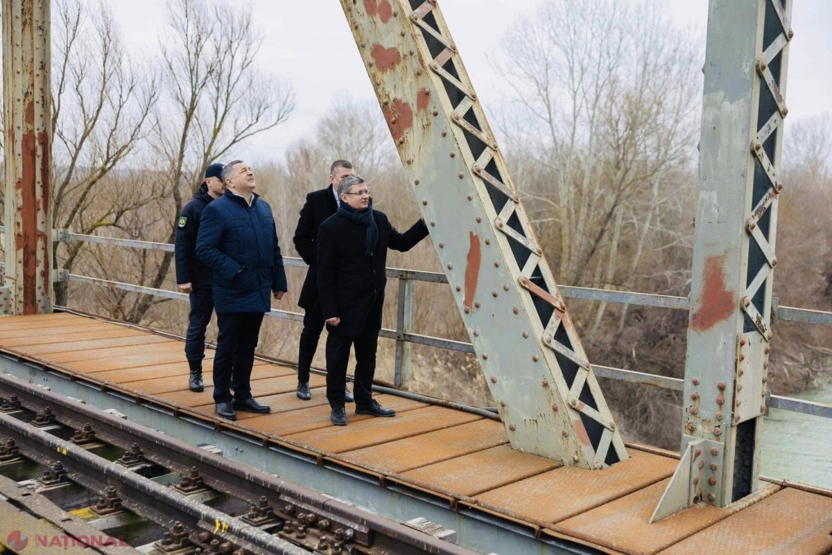 Trenurile vor reveni pe podul Fălciu-Cantemir după trei decenii de așteptare