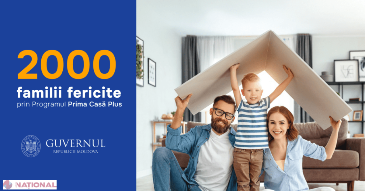 Două mii de familii din R. Moldova au achiziționat locuințe noi prin Programul guvernamental „Prima Casă Plus”