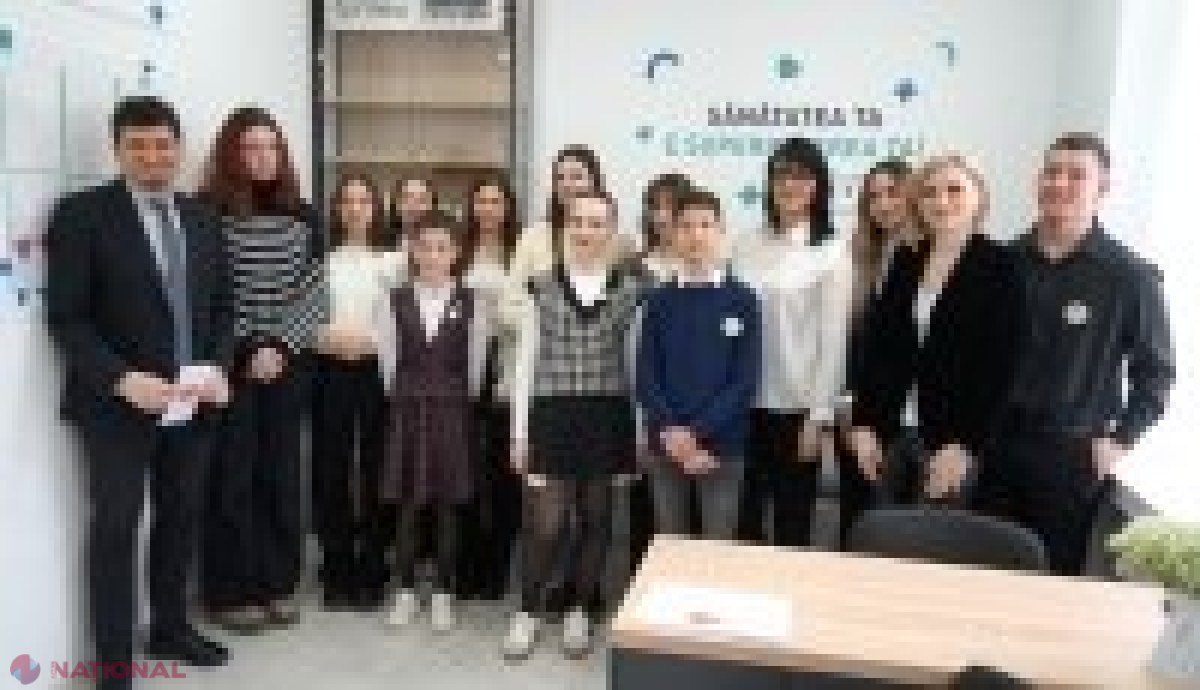 Cabinet medical modern inaugurat la Liceul „Alexei Mateevici” din Dondușeni, cu sprijin privat important pentru educație