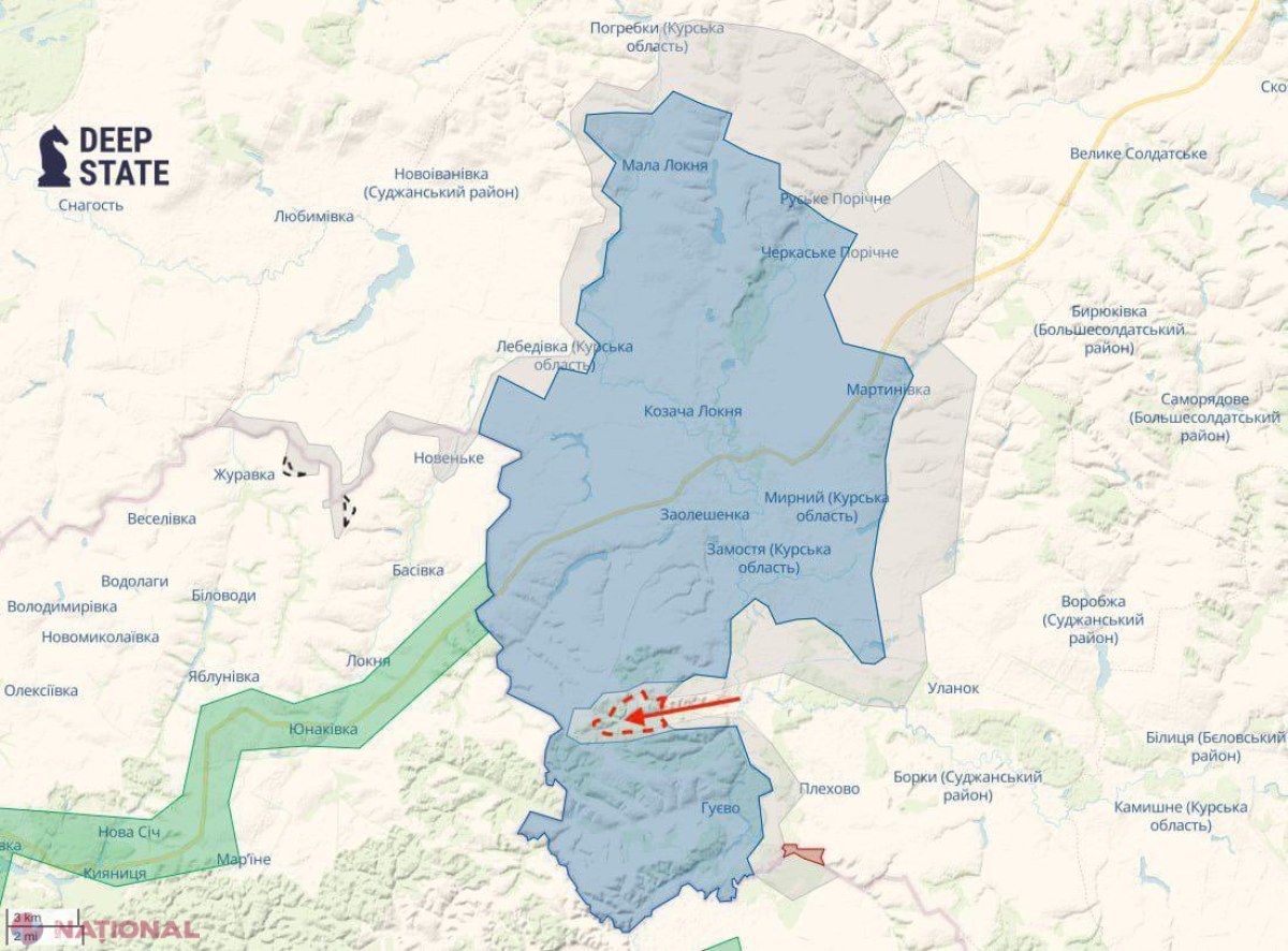 Rușii avansează masiv în regiunea Kursk: Ucrainenii cedează teren în fața ofensivei puternice