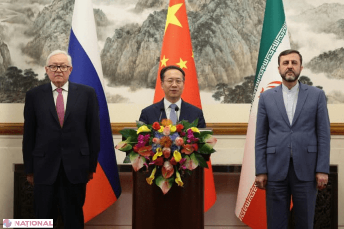China, Rusia și Iran cer la Beijing eliminarea sancțiunilor asupra Iranului în dosarul nuclear
