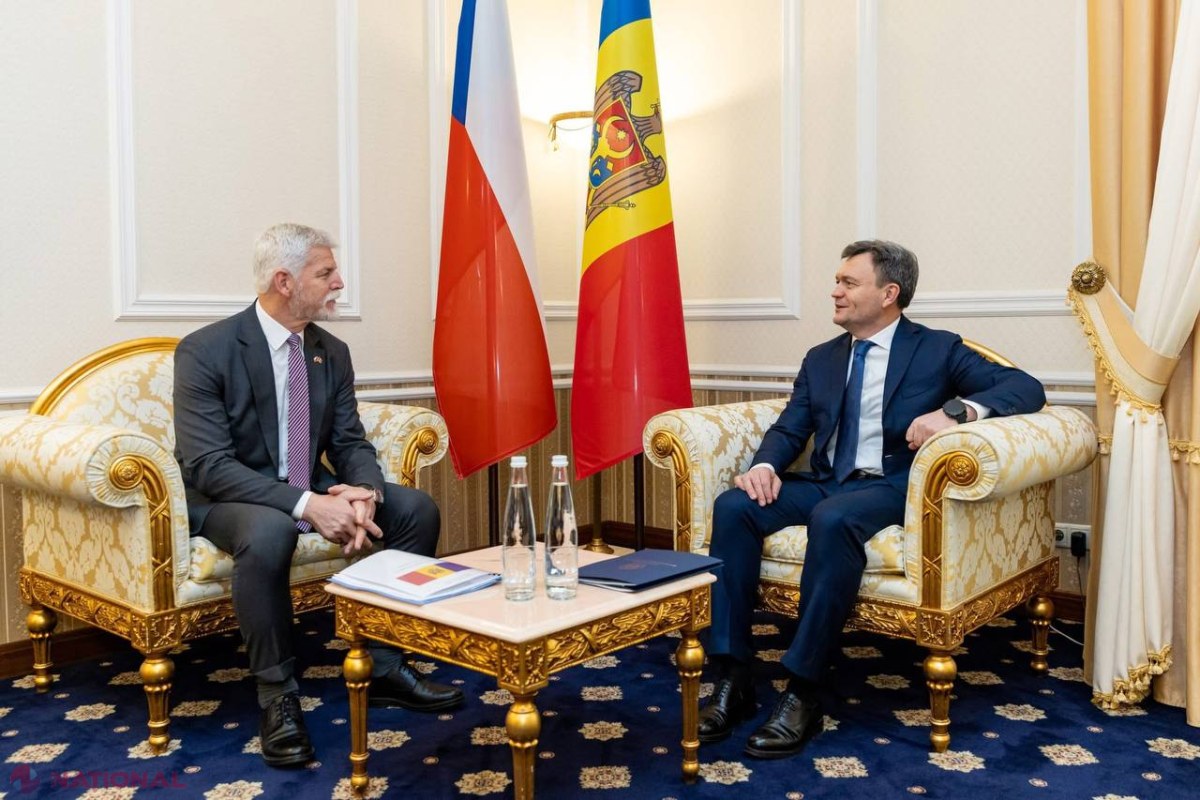 Dorin Recean, discuții cu președintele Cehiei: Interes pentru atragerea unor companii cehe care să investească în Republica Moldova, în special în domeniul energetic, agricultură și protecția mediului