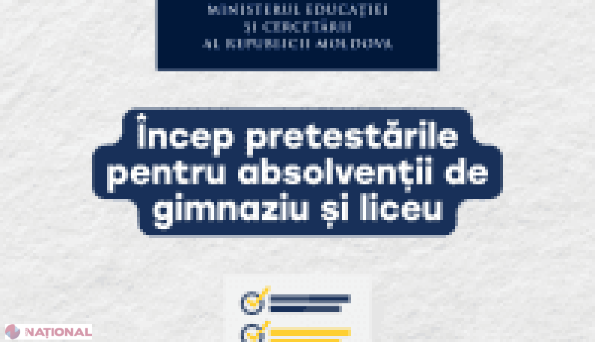 Încep pretestările pentru elevii claselor a IX-a și a XII-a: Ce trebuie să știe absolvenții de gimnaziu și liceu