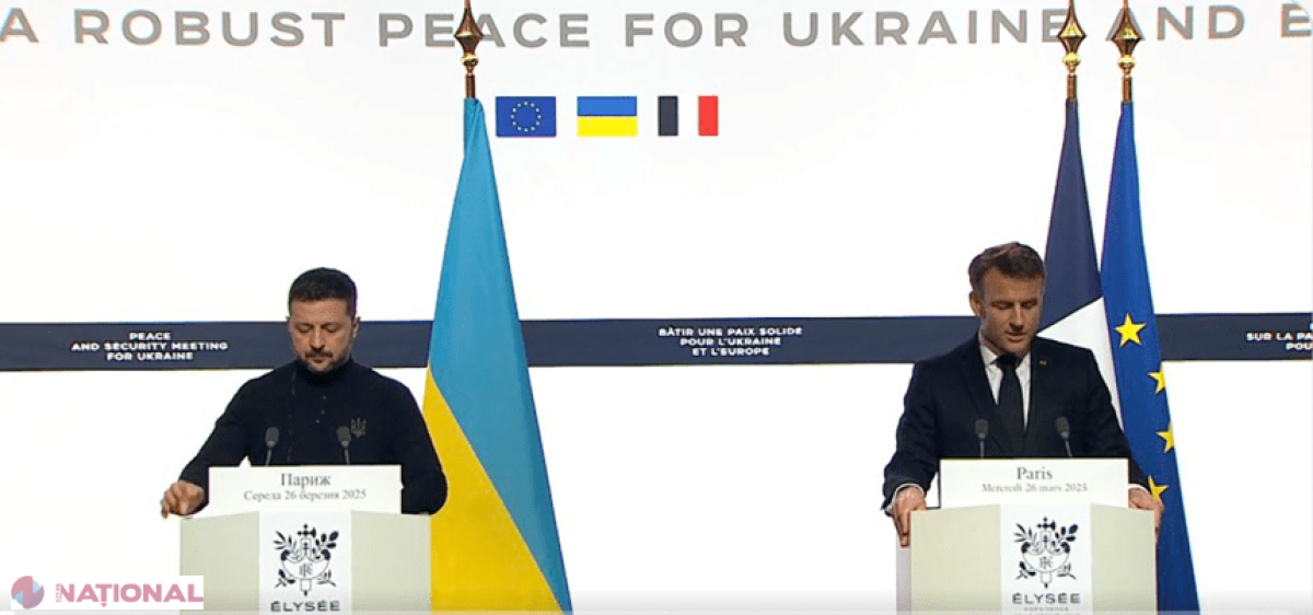 Macron și Zelenski își unesc eforturile pentru susținerea Ucrainei: Ajutor militar semnificativ și apel pentru încetarea focului fără condiții