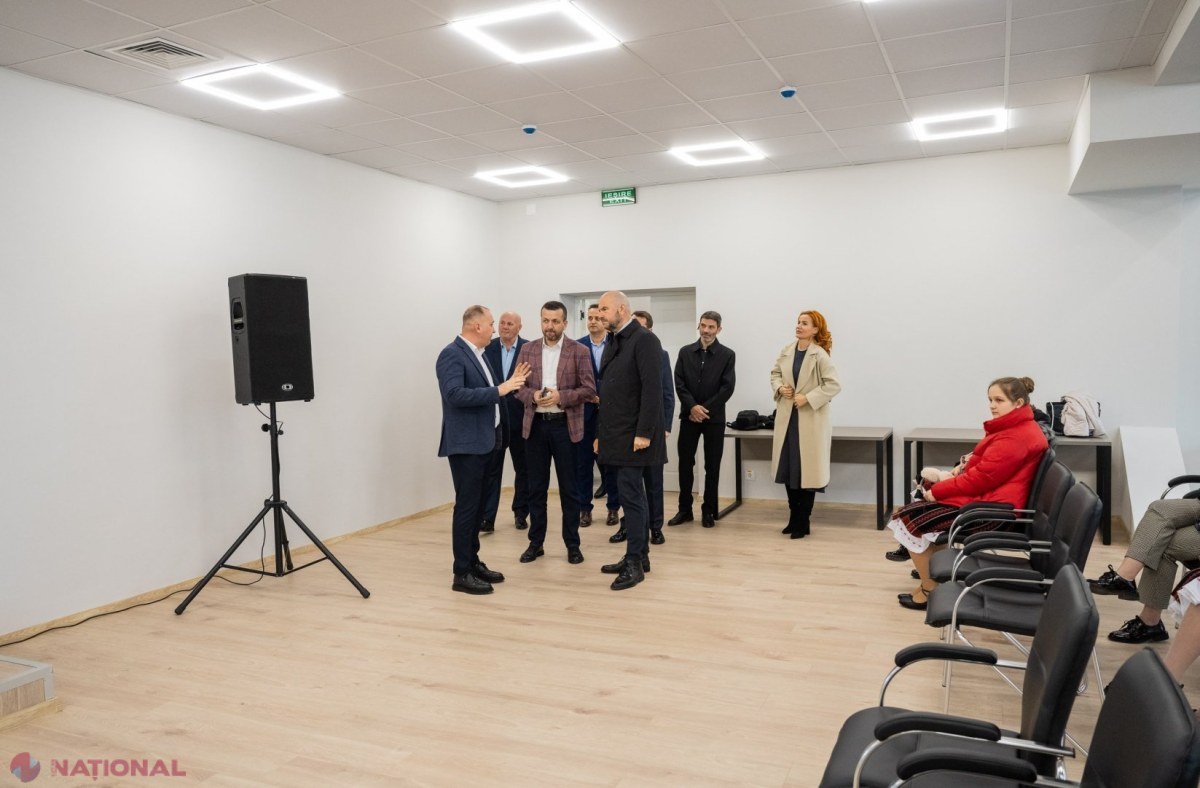 Stăuceni inaugurează noul Centru Educațional-Cultural, transformând o fostă cantină într-un spațiu modern pentru comunitate