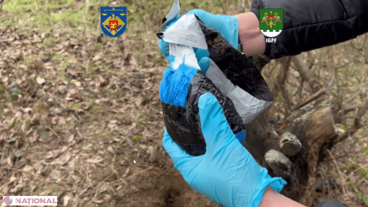 Captură de droguri de un milion de lei într-un motor livrat imaginar la Gara de Nord din Chișinău