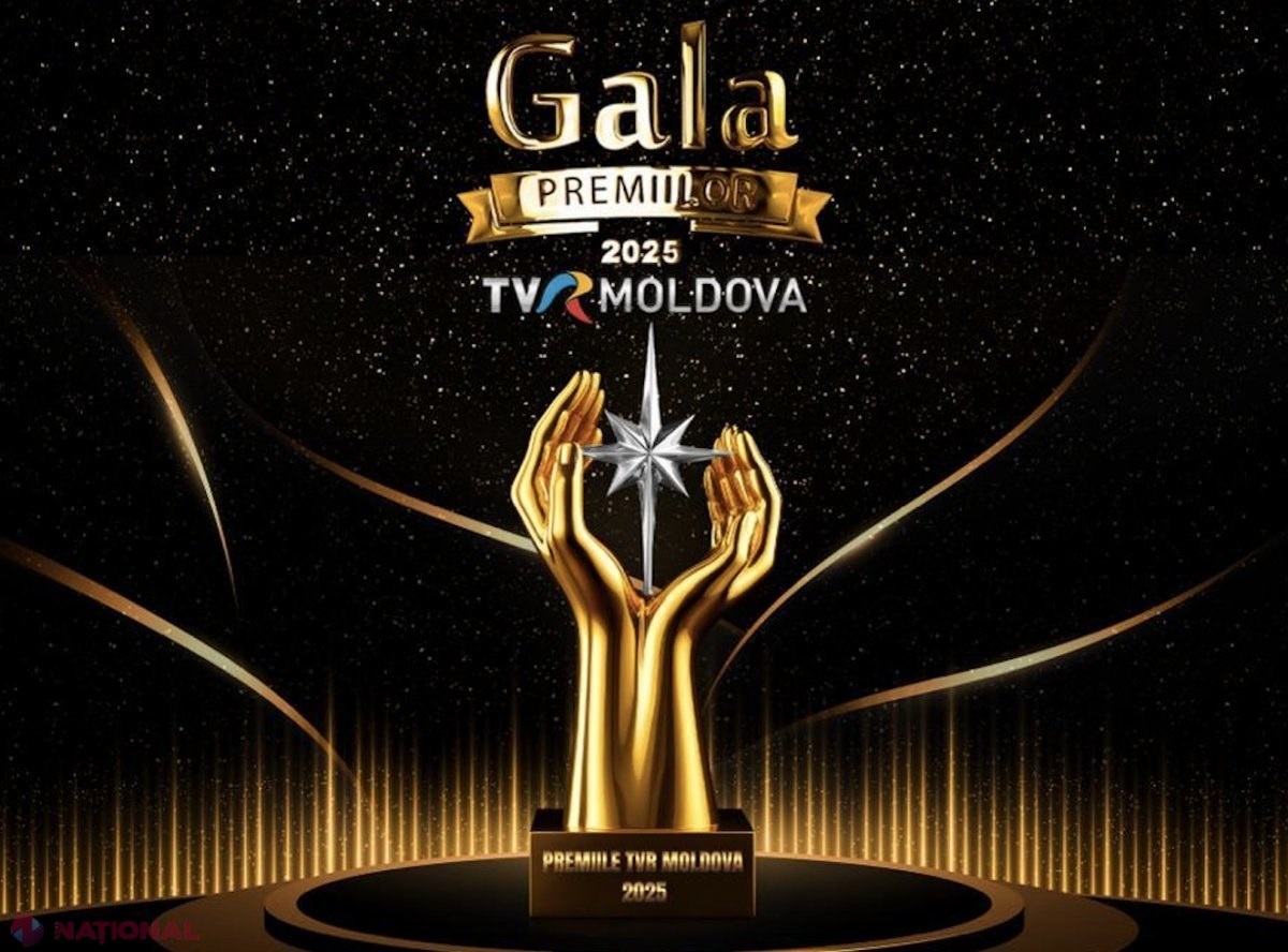 Gala Premiilor TVR Moldova 2025, un nou eveniment de EXCEPȚIE organizat la Teatrul Naţional „Mihai Eminescu” din Chişinău