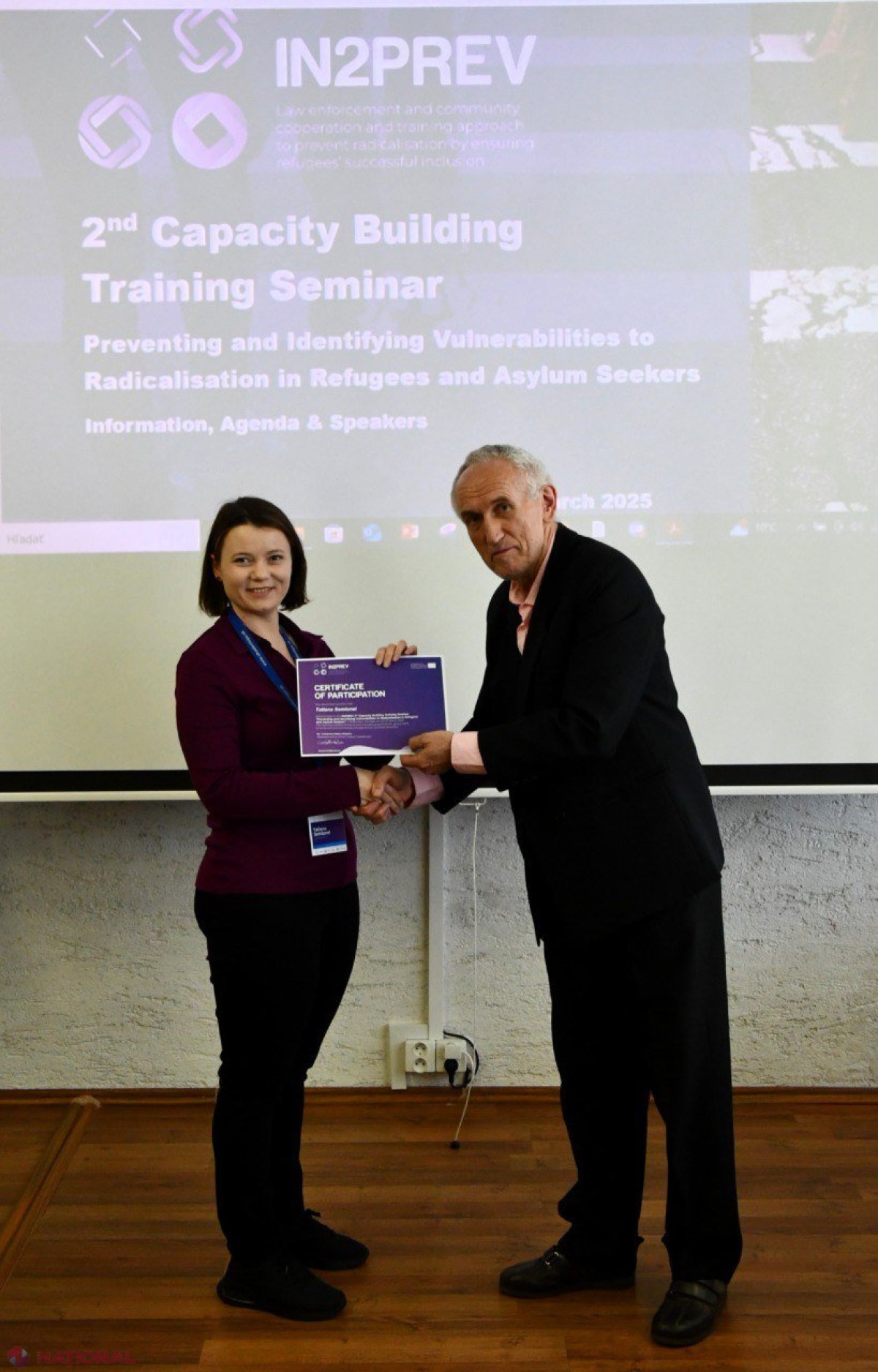 Poliția Națională sprijină integrarea refugiaților prin participarea la seminarul internațional „IN2PREV” în Bratislava