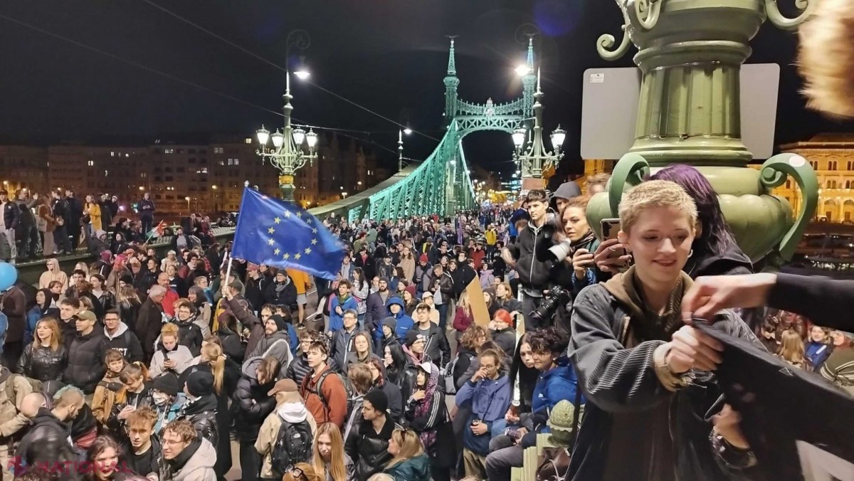 Orban pregătește o lege care să interzică blocarea podurilor în Budapesta în timpul protestelor