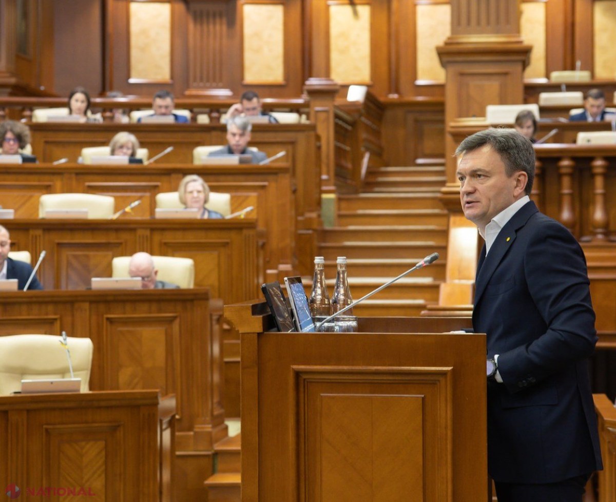 Dorin Recean acuză opoziția parlamentară de dezinformare: „Voi, cei care ați folosit frica împotriva propriului popor, vreți și azi ca R. Moldova să revină sub controlul unui regim criminal”