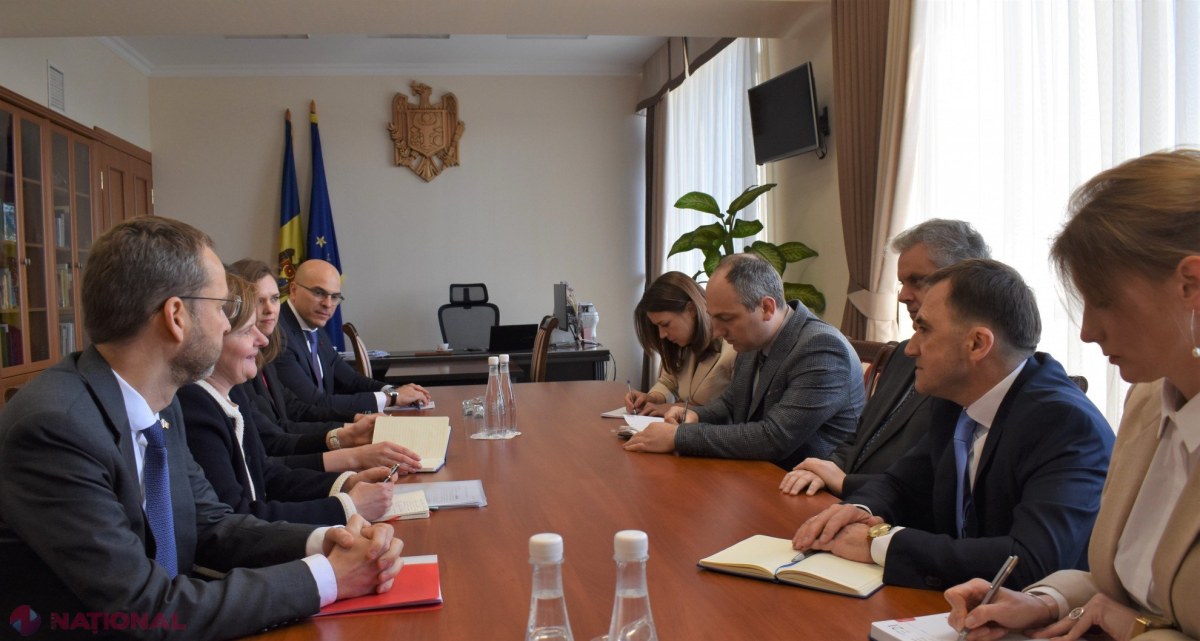 Oleg Serebrian în dialog cu UE pentru soluționarea crizelor din stânga Nistrului și a problemelor de securitate regională