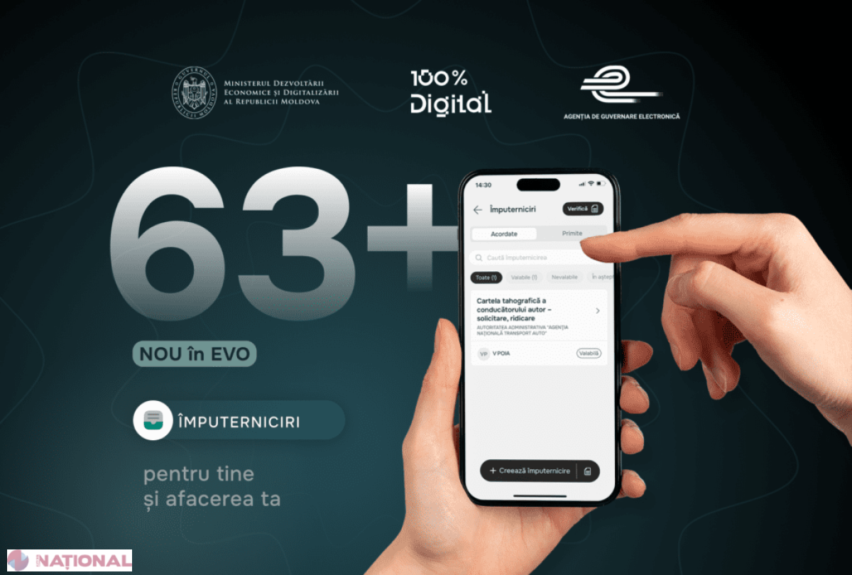Lansare inovatoare la Chișinău: Modulul „Împuterniciri” din aplicația EVO reduce birocrația și simplifică accesul la servicii publice
