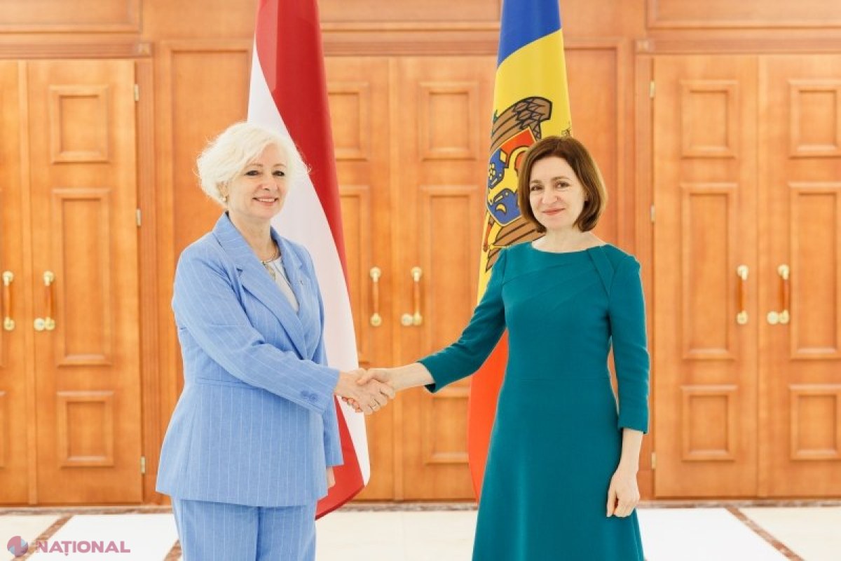 Președinta Parlamentului Letoniei, sprijin puternic pentru parcursul european al R. Moldova: Discuții cu Maia Sandu despre securitatea regională