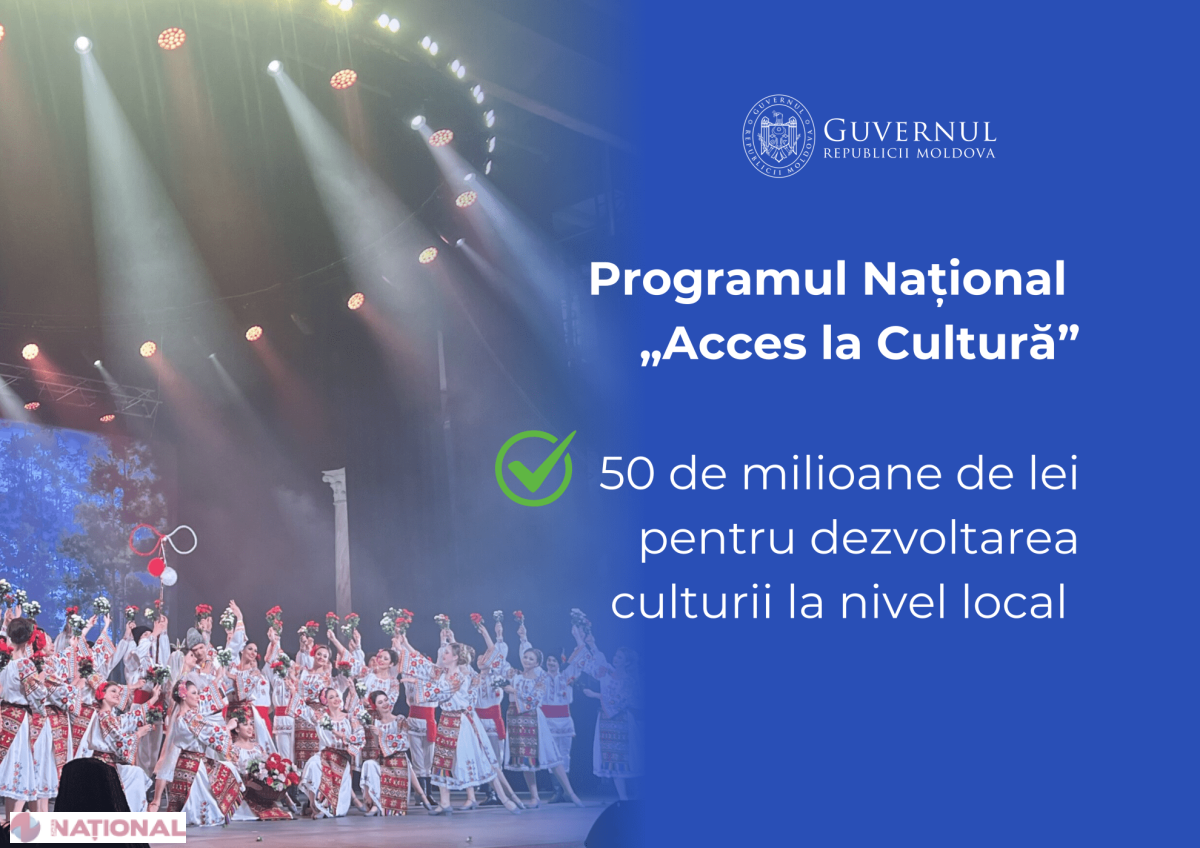 Guvernul aprobă inițiativa „Acces la cultură” pentru susținerea diversității culturale la nivel local