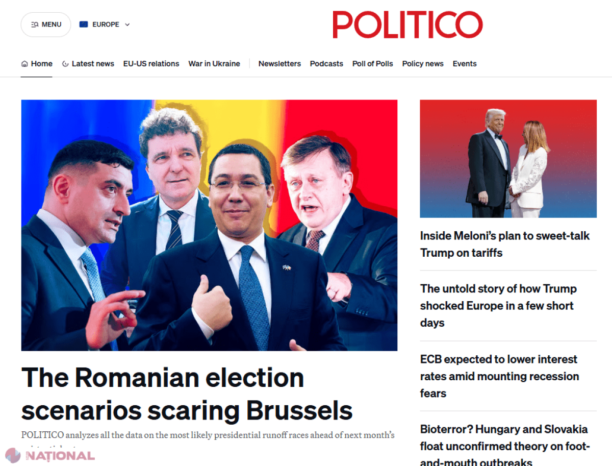 Alegerile prezidențiale din România: Bruxelles-ul urmărește cu îngrijorare ascensiunea naționaliștilor și potențiale schimbări pro-europene