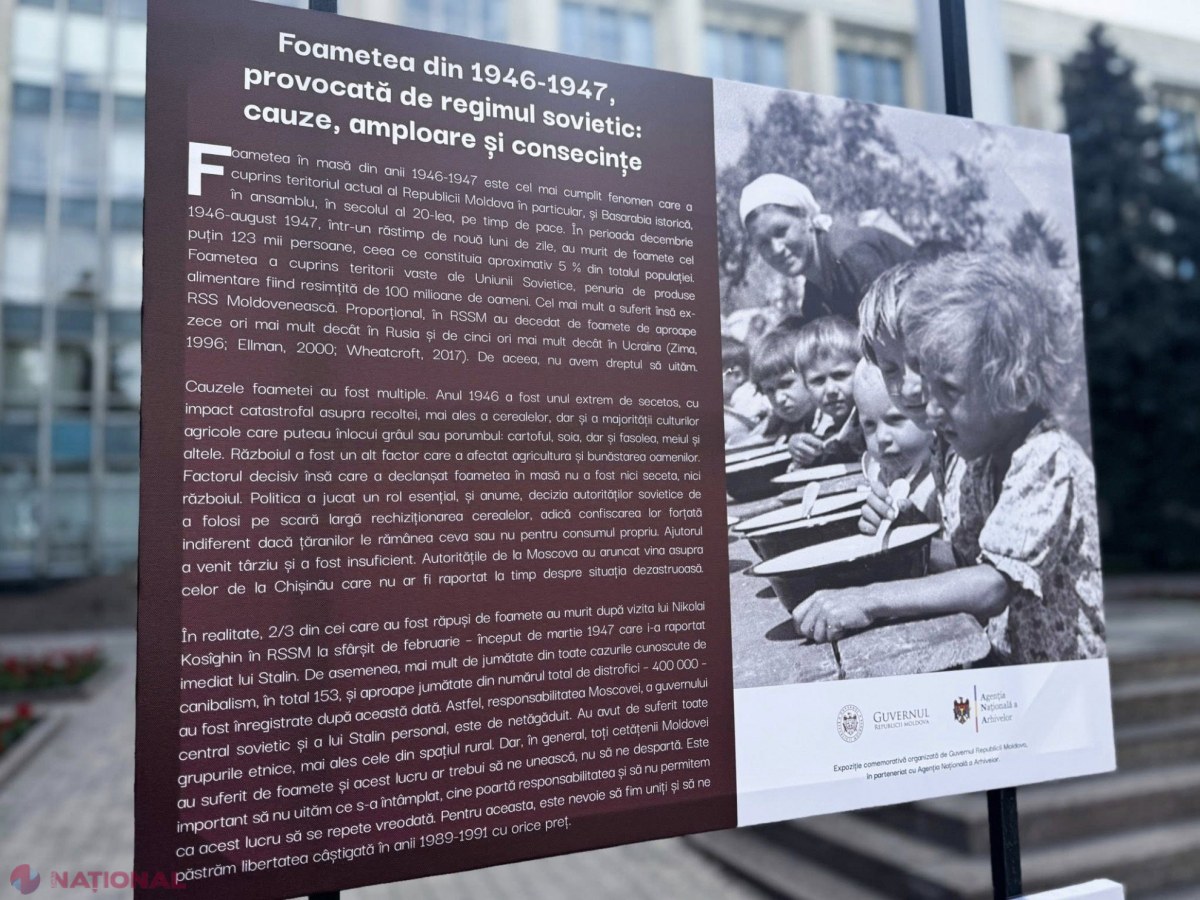 Foametea din Basarabia 1946-1947: Mesajele lui Igor Grosu și Dorin Recean despre drama orchestrată de Kremlin