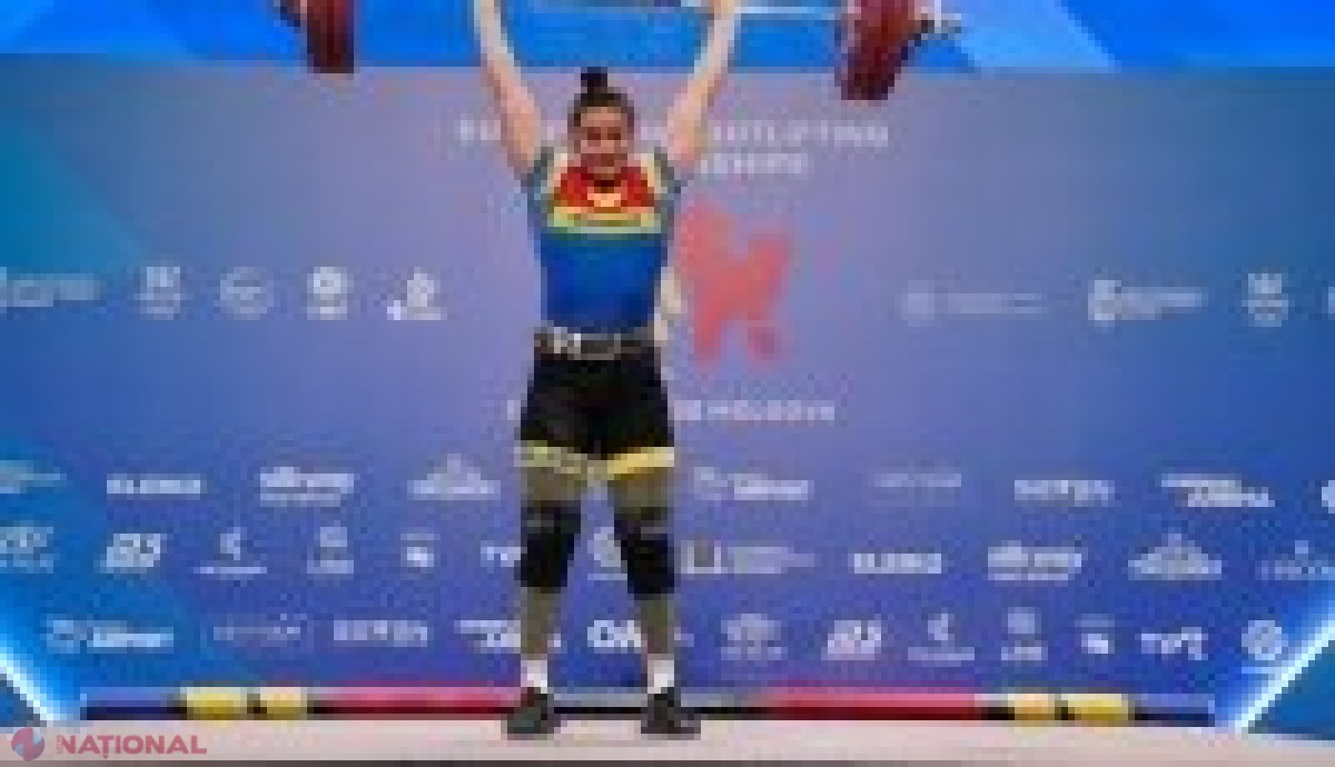 Elena Erighina scrie istorie pentru Moldova cu trei medalii de aur la Campionatul European de Haltere
