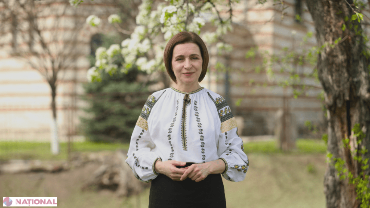 Maia Sandu îndeamnă la unitate și iertare de Paște în Republica Moldova