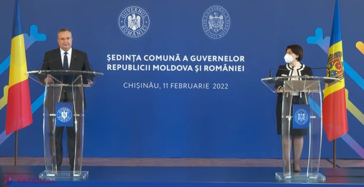 VIDEO // Premierii Natalia Gavrilița și Nicolae Ciucă, DECLARAȚII după ședința comună a gevernelor de la Chișinău și București