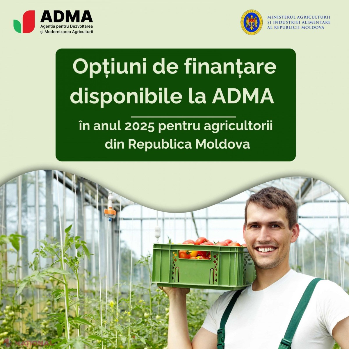 Finanțare avantajoasă pentru fermierii moldoveni: ADMA lansează noi programe în 2025