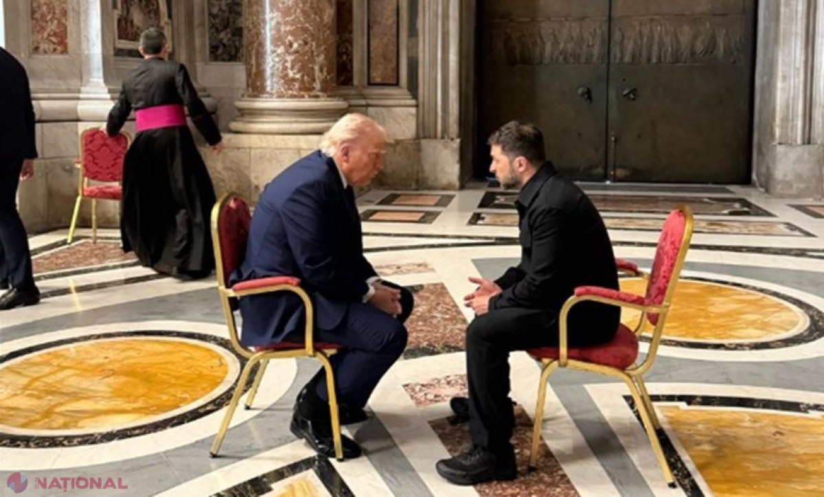 Întâlnire simbolică între Zelenski și Trump la Vatican: Discuții cruciale pentru pacea în Ucraina, în timp ce Kievul dezminte revendicările Moscovei privind regiunea Kursk