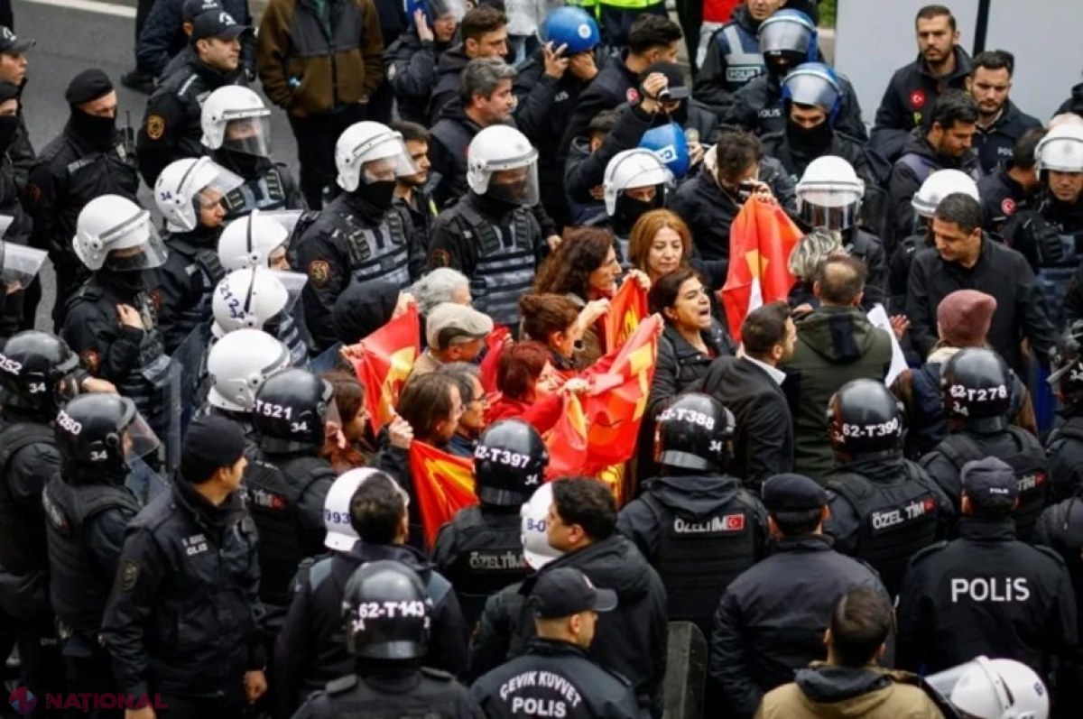 Peste 400 de manifestanți arestați la Istanbul în încercarea de a ajunge în Piața Taksim de 1 Mai