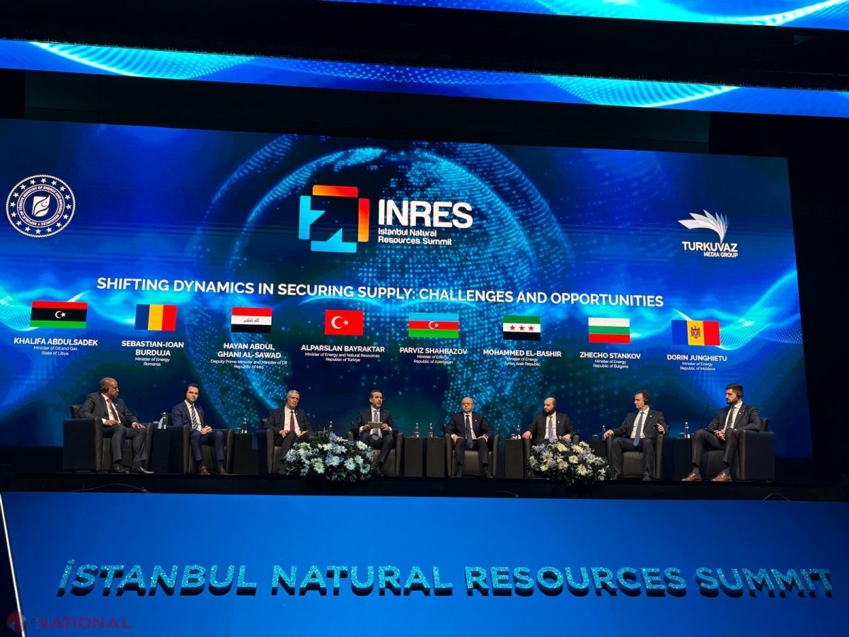 Dorin Junghietu susține la Istanbul că Moldova devine un pilon al securității energetice în regiune
