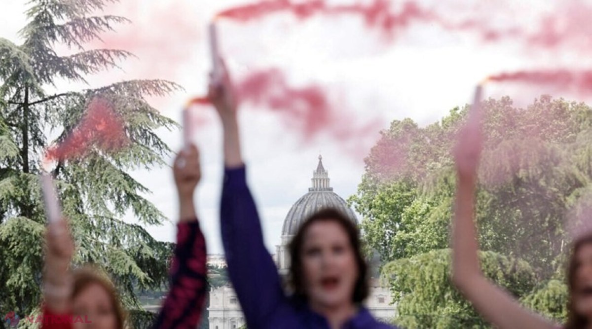 Protest inedit la Vatican: activistele cer includerea femeilor în Conclav