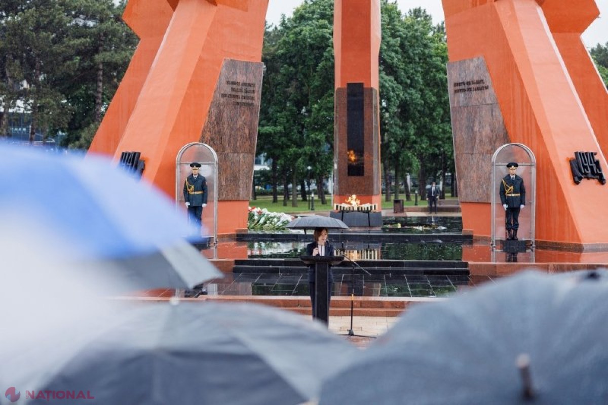 Maia Sandu: Mesaj de unitate la comemorarea victimelor celui de-al Doilea Război Mondial și apărarea păcii în contextul actual