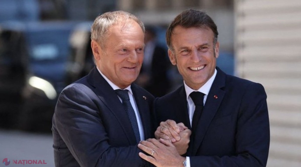 Macron îl acuză pe Putin de susținerea războiului și reafirmă rolul european al disuasiunii nucleare franceze la Nancy, alături de Tusk