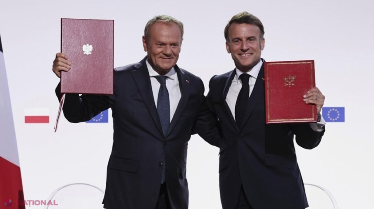 Macron și Tusk pecetluiesc la Nancy o alianță strategică franco-poloneză pentru securitatea Europei împotriva amenințărilor rusești
