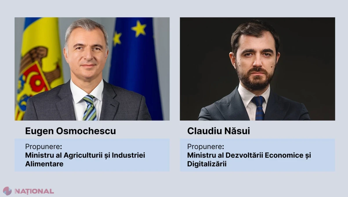 Premierul Vasile Tofan a anunțat REMANIERI guvernamentale pentru accelerarea reformelor economice. Cine sunt noii MINIȘTRI ai Agriculturii și Dezvoltării Economice și Digitalizării