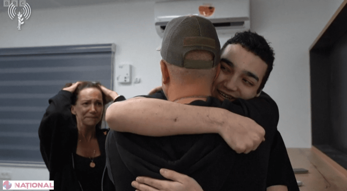 Ostaticul americano-israelian Edan Alexander, eliberat de Hamas, se reîntâlnește cu familia după 19 luni de captivitate în Gaza