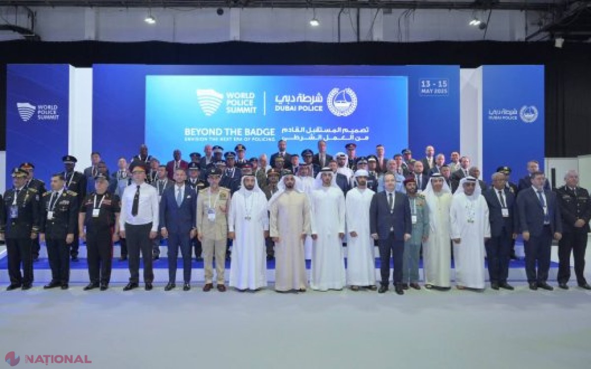 R. Moldova, reprezentată de Viorel Cernăuțeanu, șeful Poliției Naționale, la Summitul Mondial din Dubai 2025