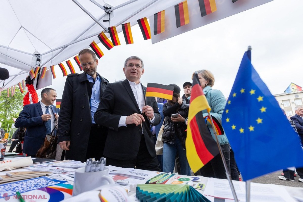Igor Grosu inaugurează Orășelul European la Căușeni și visează la aderarea Moldovei la UE alături de toți cetățenii