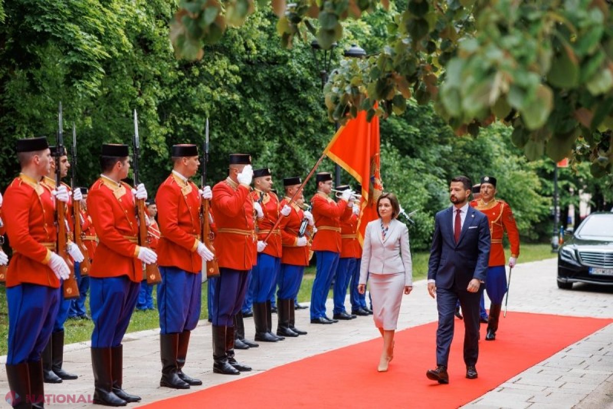 Maia Sandu în Muntenegru: Împreună spre Uniunea Europeană și rezultate mai bune: „R. Moldova și Muntenegru au multe în comun și pot învăța una de la cealaltă pe acest parcurs european”