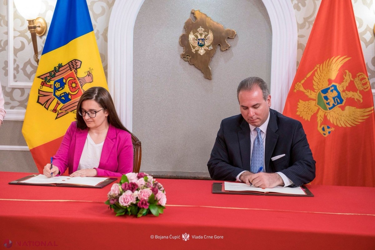 Memorandum de colaborare între R. Moldova și Muntenegru pentru un viitor european comun