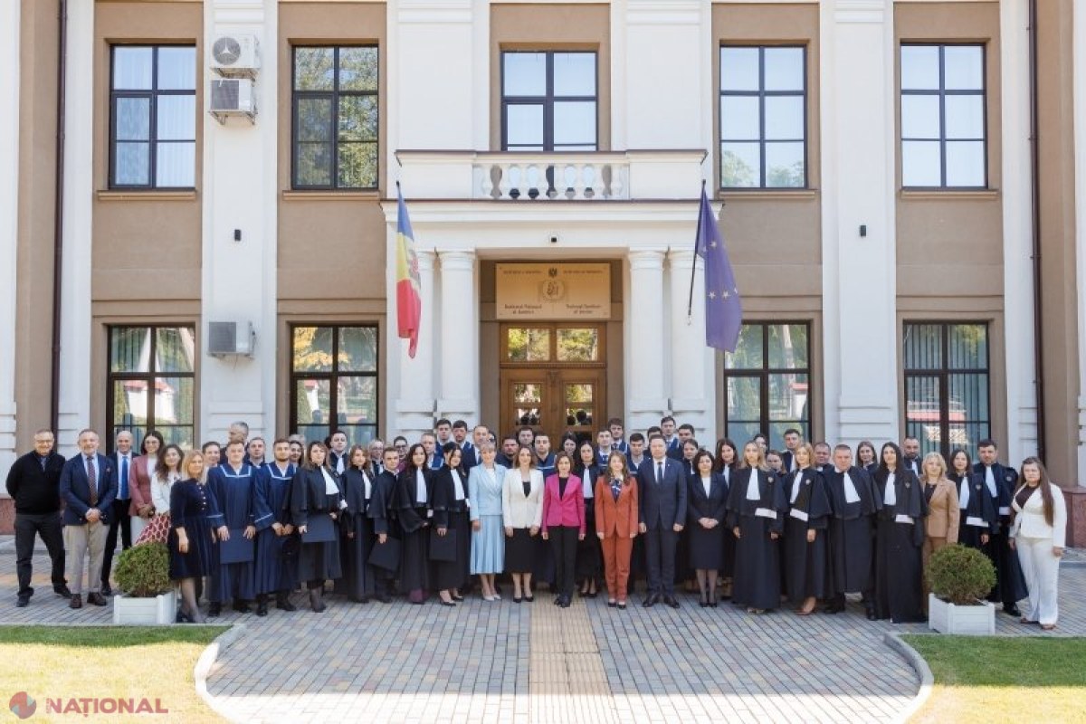 Maia Sandu îndeamnă noii absolvenți ai Institutului Național al Justiției să protejeze democrația și dreptatea