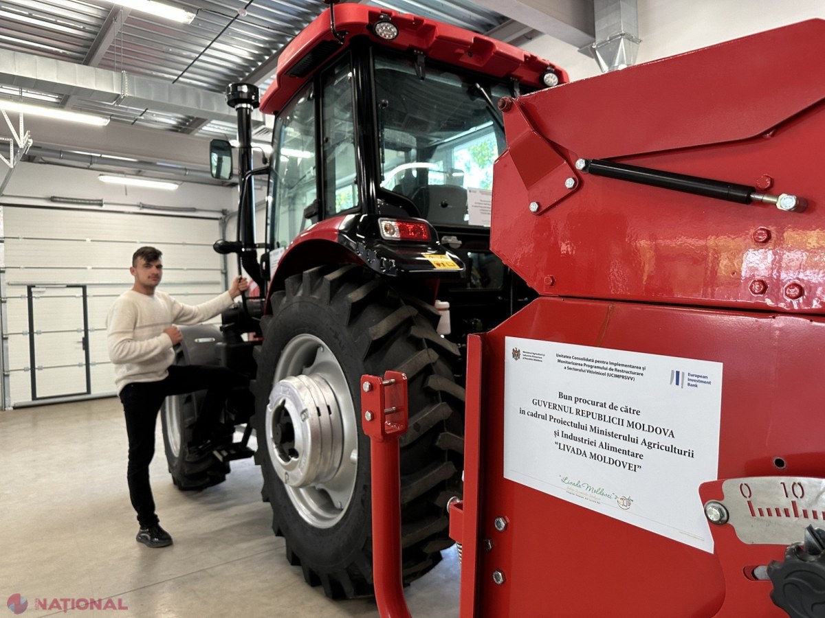 Colegiul Tehnic Agricol din Soroca, modernizat cu fonduri europene: Tractor, semănătoare, panouri fotovoltaice și drone