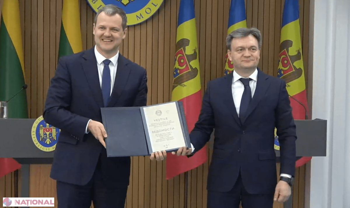 Lituania susține parcursul european al R. Moldova și extinderea UE pentru o Europă pașnică și prosperă