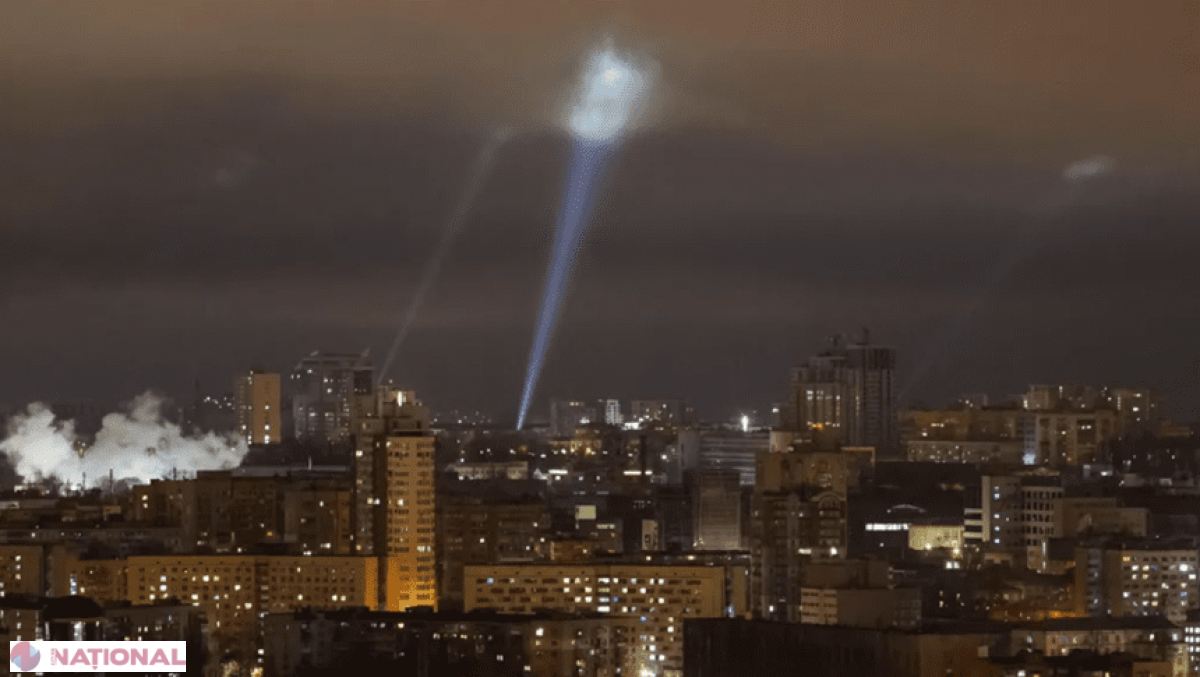 Opt răniți în Kiev după un atac cu drone și rachete rusești