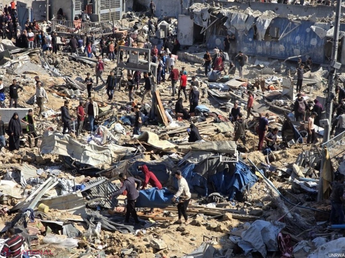 Tragedie în Gaza: atac israelian asupra unei școli adăpost pentru persoane strămutate, soldat cu 20 de morți și zeci de răniți