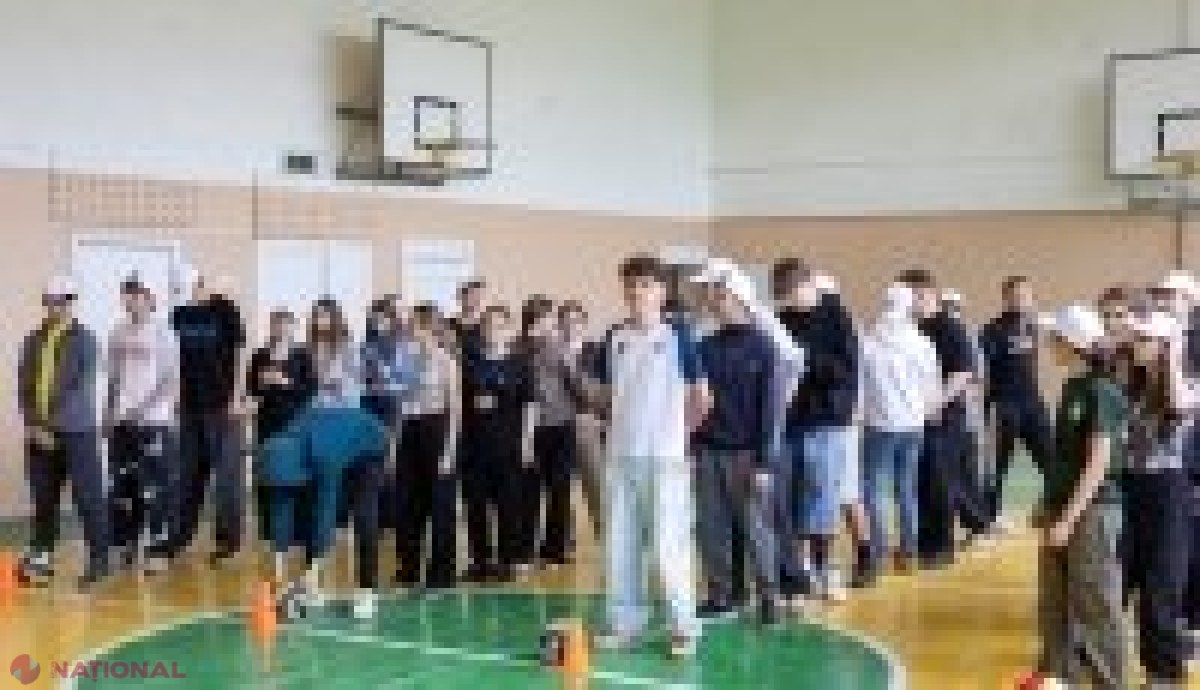 Maraton pentru coeziune la Bălți: tinerii dezvoltă abilități prin sport și jocuri tematice