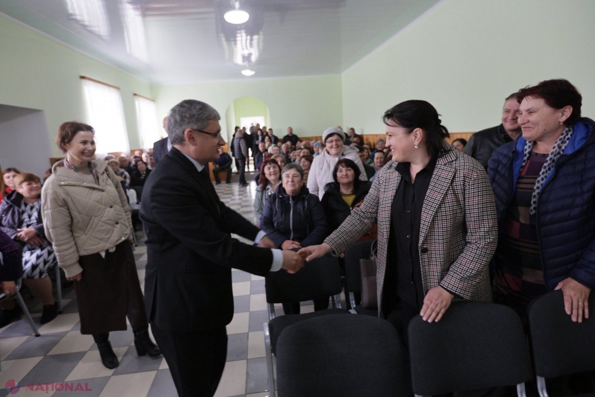 Igor Grosu aduce vești bune la Ciutulești: Drumul spre centrul raional va fi asfaltat pentru prima dată