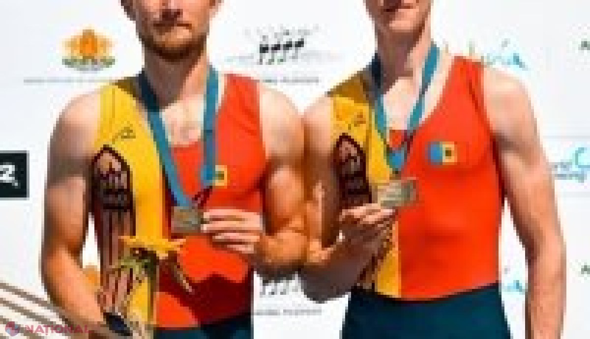 Moldova urcă pe podium la Europenele de canotaj: Bronz cucerit de Naumciuc și Zincenco