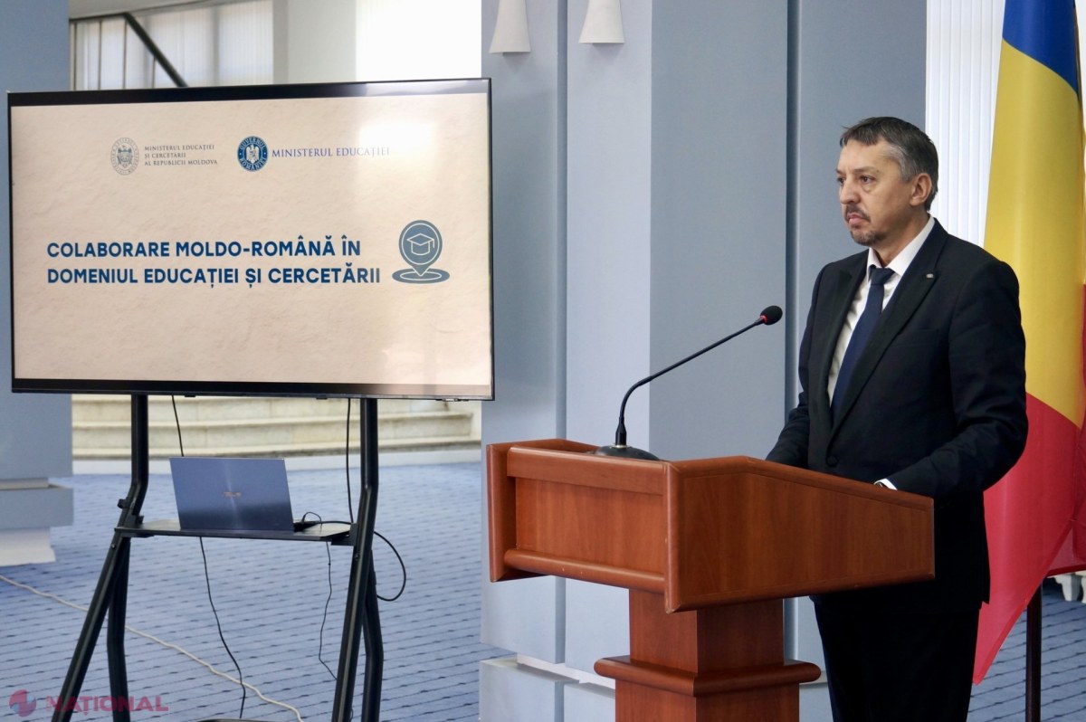 Ministrul Educației din România, Daniel David, promisiune de colaborare la Chișinău: proiecte comune și sprijin reciproc în știință și educație