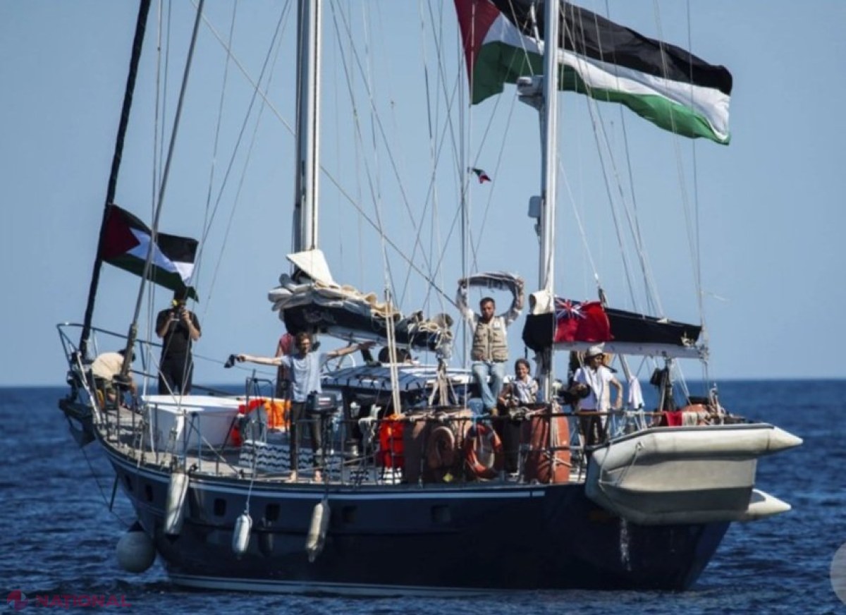 Israelul interzice intrarea în Gaza a navei umanitare cu activista Greta Thunberg la bord